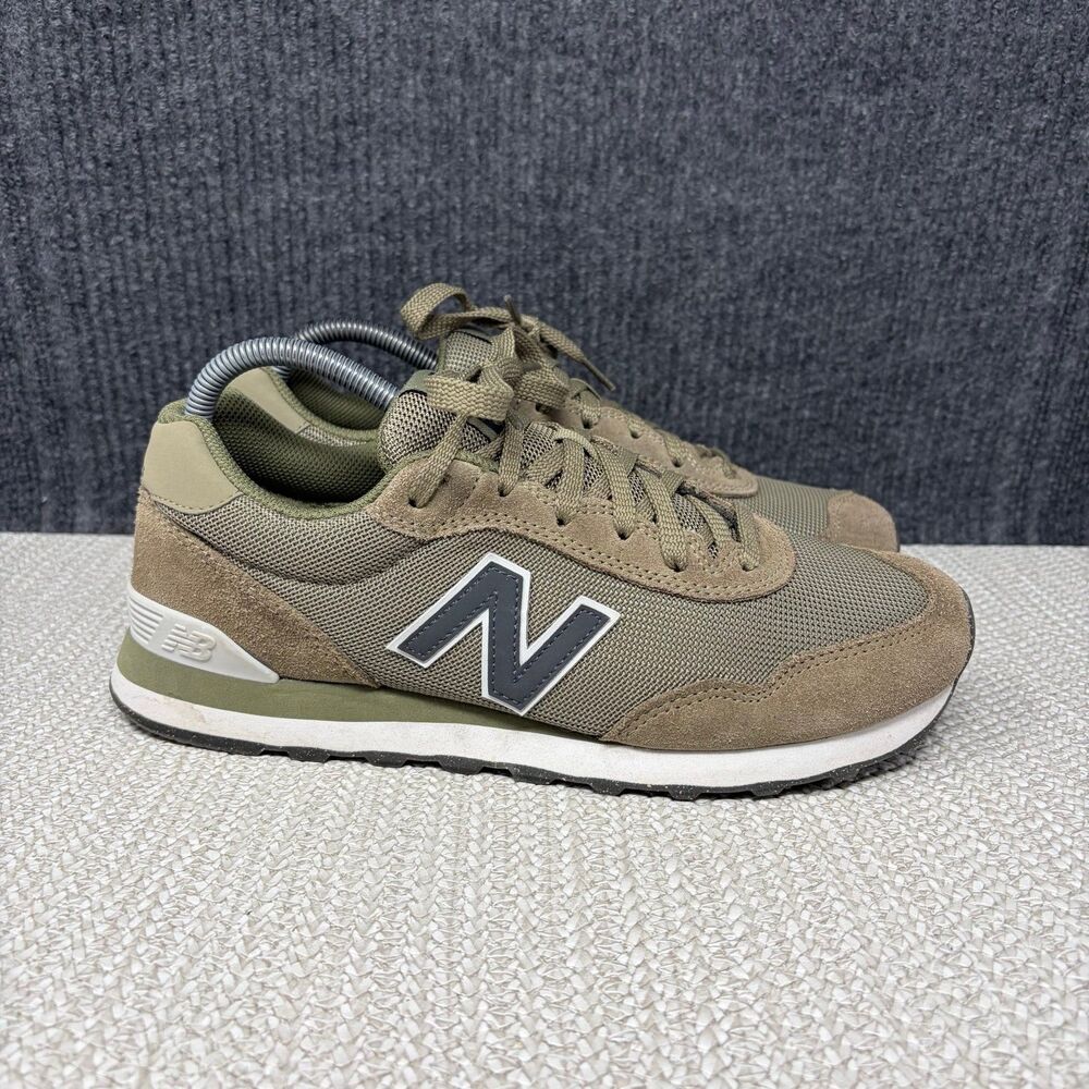 New Balance 515 V3 Olive Green Suede Athletic Shoes Men’s 8.5 ML515HTC